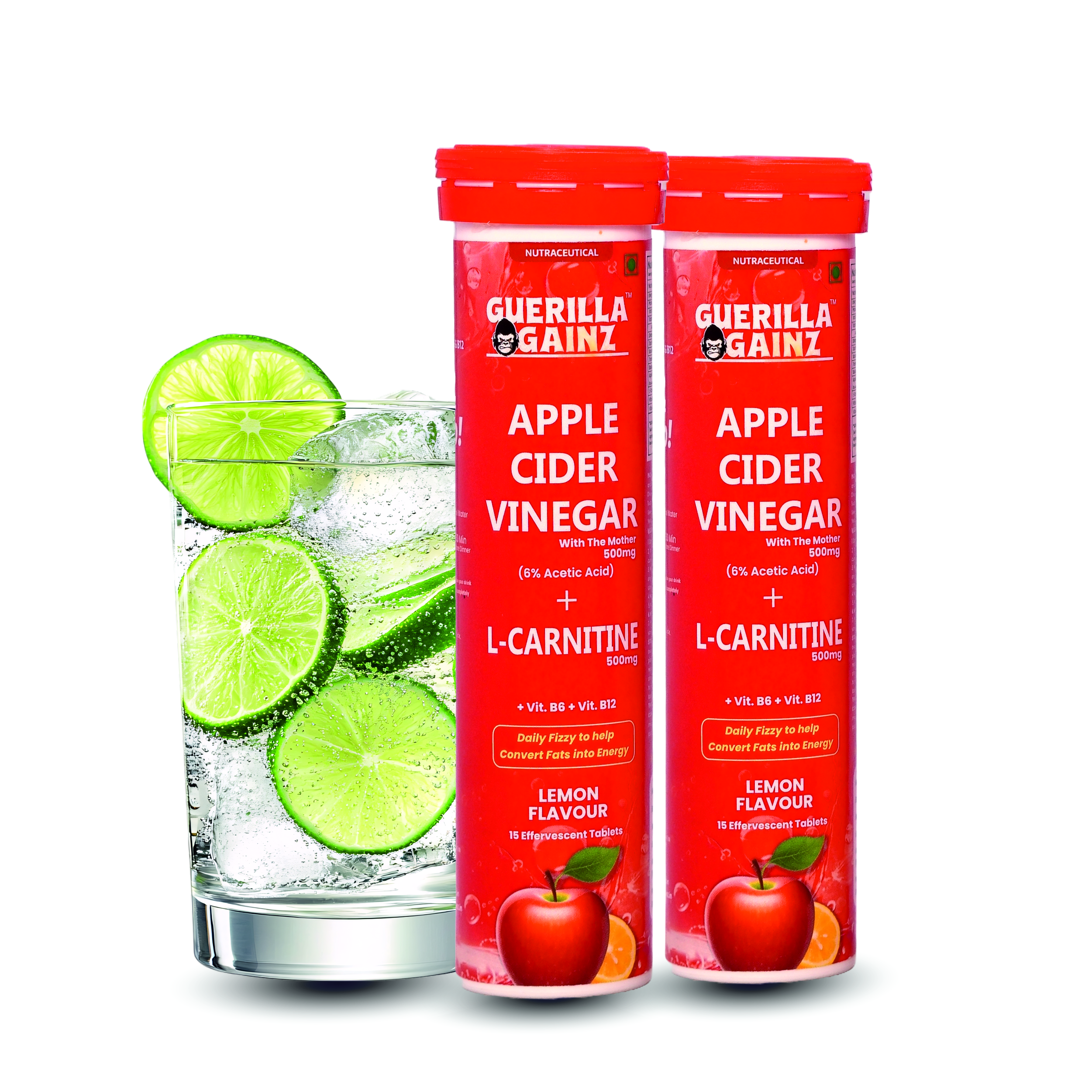 Guerrilla Gainz 2in1 Acv + L-Carnitine | Pack of 2 - Image 3